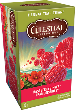 Celestial seasonings herbal tea Rasberry