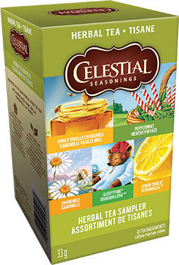 Celestial seasonings herbal tea sampler
