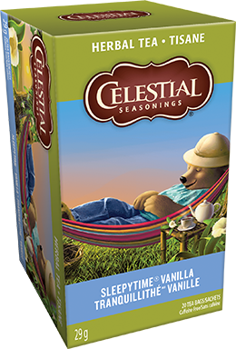 Celestial seasonings herbal tea Sleepy Vanilla